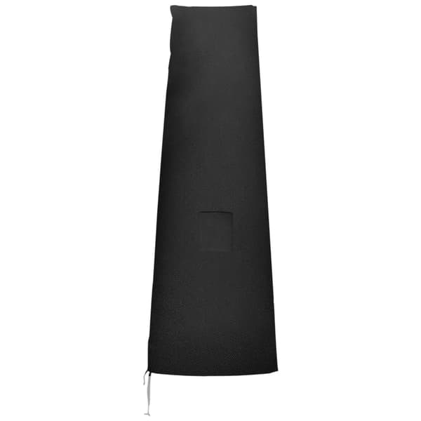 Rootz Parasollskydd - Paraplyskydd - Väderbeständigt skydd - Slitstarkt Oxford-tyg - Enkel dragkedja - Säker passform - 200cm x 50/80cm - Svart