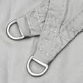 Miniatyrbilde 4 av 10: vidaXL Solseil lysegrå 3x4x4 m 100% polyester oxford
