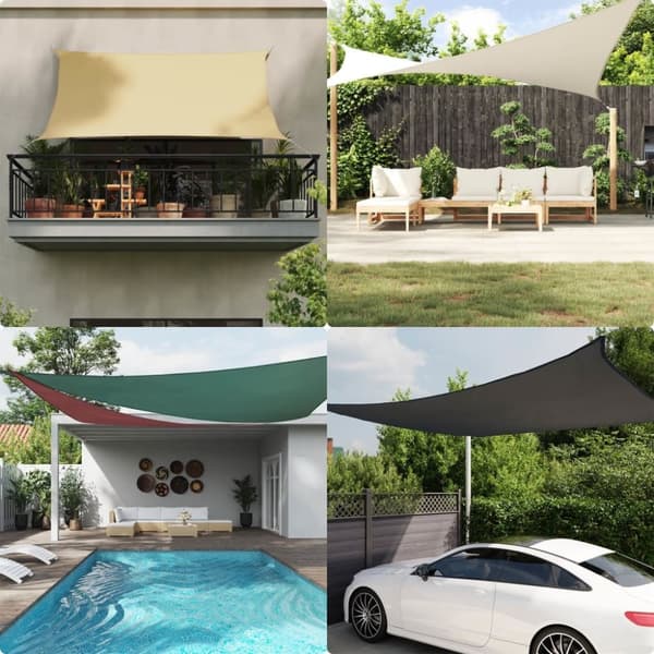 vidaXL Aurinkopurje hiekka 7x5x5 m 100% Oxford polyesteri