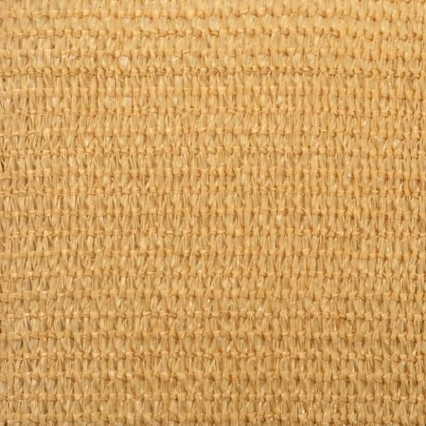 vidaXL Solseil 160 g/m² rektangulær sand 3x5 m HDPE