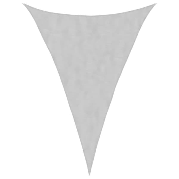 vidaXL Aurinkopurje vaaleanharmaa 5x7x7 m 100% Oxford polyesteri