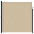 Miniatyrbillede 3 af 10: vidaXL Indragbar sidomarkis beige 200x500 cm