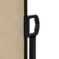 Miniatyrbillede 8 af 10: vidaXL Indragbar sidomarkis beige 200x500 cm