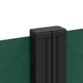 Miniatyrbillede 4 af 7: vidaXL sammenrullelig sidemarkise 180x600 cm mørkegrøn
