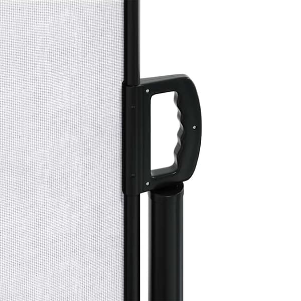 vidaXL Uttrekkbar sidemarkise hvit 100x500 cm