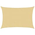 Miniatyrbilde 1 av 10: vidaXL Solseil sand 3,5x2,5 m 100% polyester oxford