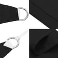 Miniatyrbilde 5 av 10: vidaXL Solseil svart 7x5x5 m 100% polyester oxford