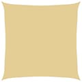 Miniatyrbilde 1 av 10: vidaXL Solseil sand 4x4 m 100% polyester oxford