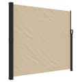 Miniatyrbillede 1 af 7: vidaXL sammenrullelig sidemarkise 180x300 cm beige