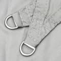 Miniatyrbilde 4 av 10: vidaXL Solseil lysegrå 4,5x4,5x4,5 m 100% polyester oxford
