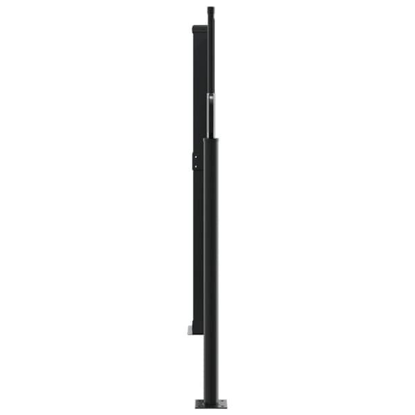 vidaXL Uttrekkbar sidemarkise 100x600 cm mørkegrønn