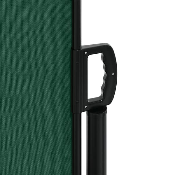 vidaXL Uttrekkbar sidemarkise 100x600 cm mørkegrønn