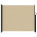 Miniatyrbillede 3 af 8: vidaXL sammenrullelig sidemarkise 170x300 cm beige