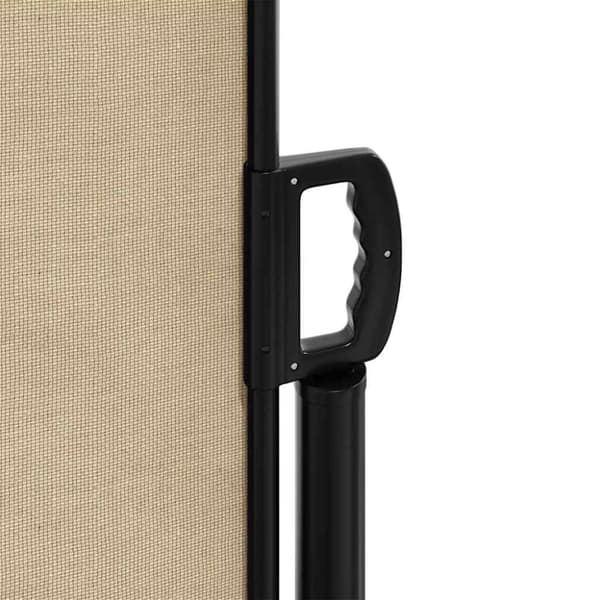 vidaXL sammenrullelig sidemarkise 170x300 cm beige