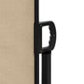 Miniatyrbillede 7 af 8: vidaXL sammenrullelig sidemarkise 170x300 cm beige
