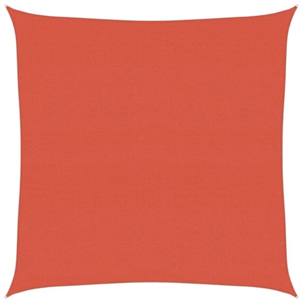 vidaXL Solsegel 160 g/m² fyrkantig terrakotta 4,5x4,5 m HDPE