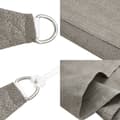 Miniatyrbilde 8 av 11: vidaXL Solseil 160 g/m² firkantet lysegrå 3,6x3,6 m HDPE