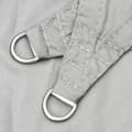 Miniatyrbilde 4 av 10: vidaXL Solseil lysegrå 7x7 m 100% polyester oxford