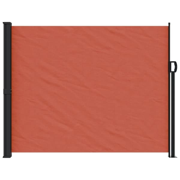 vidaXL Uttrekkbar sidemarkise terrakotta 170x300 cm