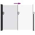 Miniatyrbilde 4 av 7: vidaXL Uttrekkbar sidemarkise hvit 160x600 cm