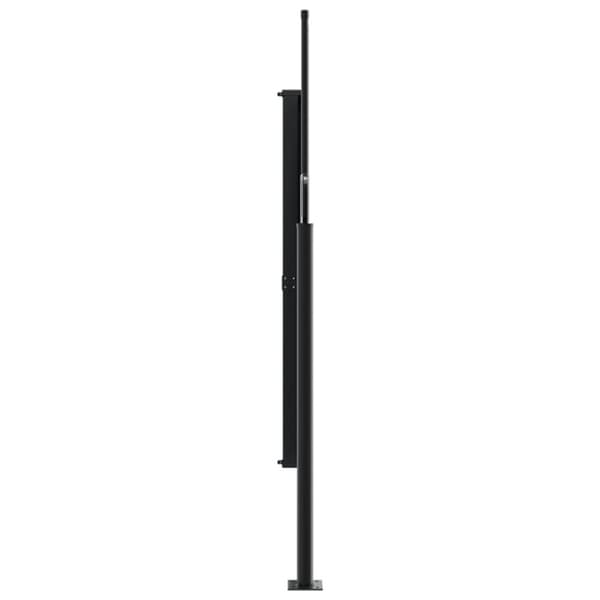 vidaXL Uttrekkbar sidemarkise mørkegrønn 180x600 cm