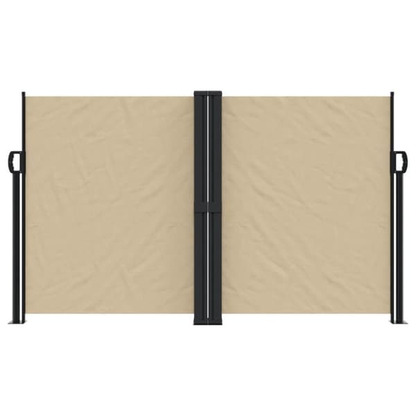 vidaXL sammenrullelig sidemarkise 140x600 cm beige