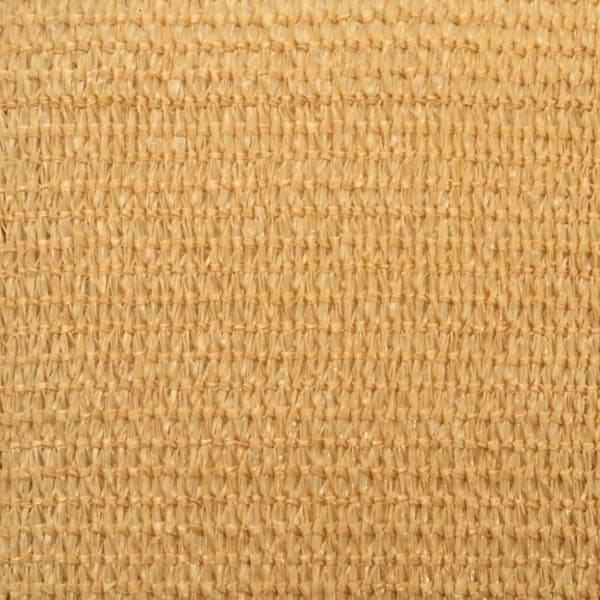 vidaXL Solseil 160 g/m² rektangulær sand 2x2,5 m HDPE