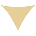 Miniatyrbilde 1 av 10: vidaXL Solseil sand 5x5x6 m 100% polyester oxford