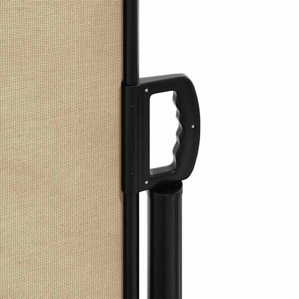 vidaXL sammenrullelig sidemarkise 120x300 cm beige