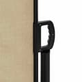 Miniatyrbillede 7 af 8: vidaXL sammenrullelig sidemarkise 120x300 cm beige
