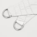 Miniatyrbilde 4 av 10: vidaXL Solseil hvit 7x5x5 m 100% polyester oxford