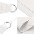 Miniatyrbilde 5 av 10: vidaXL Solseil hvit 7x5x5 m 100% polyester oxford