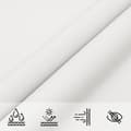 Miniatyrbilde 6 av 10: vidaXL Solseil hvit 7x5x5 m 100% polyester oxford