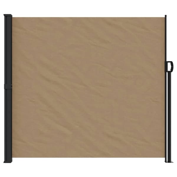 vidaXL Indragbar sidomarkis taupe 180x300 cm