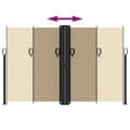 Miniatyrbillede 4 af 10: vidaXL sidemarkise 160x1000 cm sammenrullelig beige