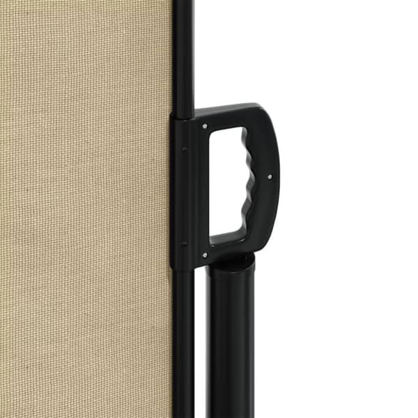 vidaXL sidemarkise 160x1000 cm sammenrullelig beige