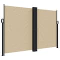 Miniatyrbillede 1 af 10: vidaXL sidemarkise 160x1000 cm sammenrullelig beige