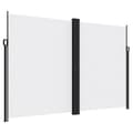 Miniatyrbillede 1 af 10: vidaXL sidemarkise 220x1200 cm sammenrullelig hvid