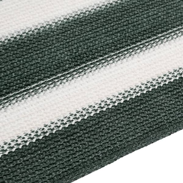 vidaXL Näkösuoja vihreä ja valkoinen 1x10 m HDPE 150 g/m²