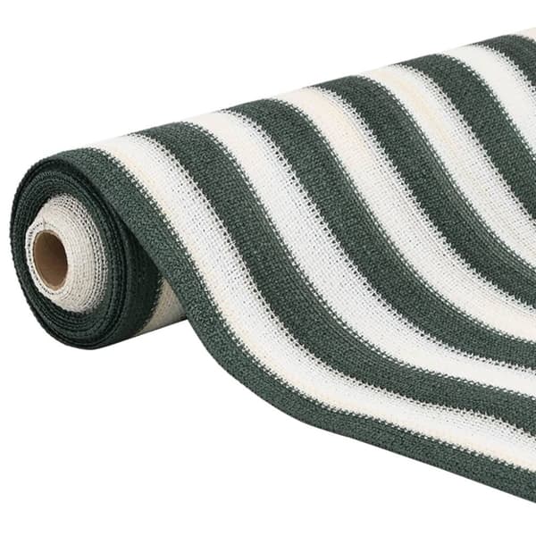 vidaXL Insynsskyddsnät grön och vit 1x10 m HDPE 150 g/m²