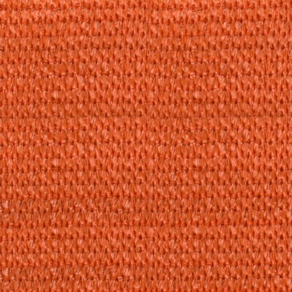 vidaXL Solseil 160 g/m² rektangulær oransje 4x7 m HDPE