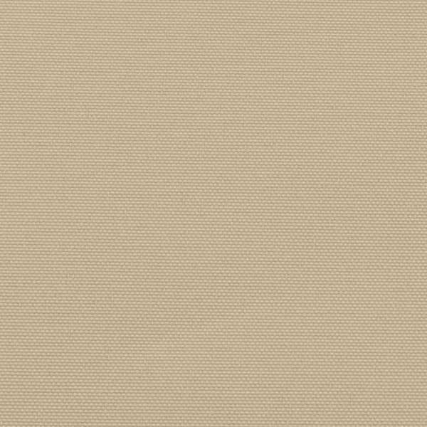vidaXL Uttrekkbar sidemarkise beige 220x1000 cm