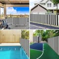 Miniatyrbilde 7 av 8: vidaXL Skjermnett antrasitt og hvit 1,8x25 m HDPE 150 g/m²