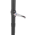 Miniatyrbillede 11 af 11: vidaXL parasol med LED-lys og stålstang 225x225x212 cm hvid