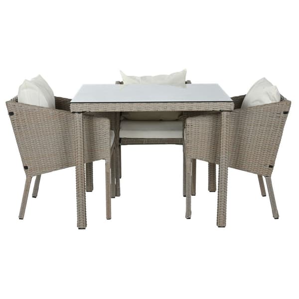 Pöytäsetti 4 tuolilla Home ESPRIT 90 x 90 x 72 cm