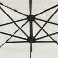 Miniatyrbillede 10 af 11: vidaXL haveparasol med stålstang 290x290x238 cm hvid