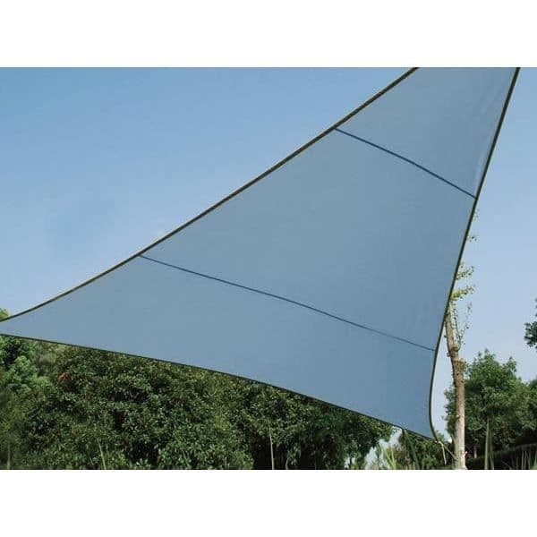 VELLEMAN triangulär skärmduk 5x5x5m - Blå - Anti-UV-skydd