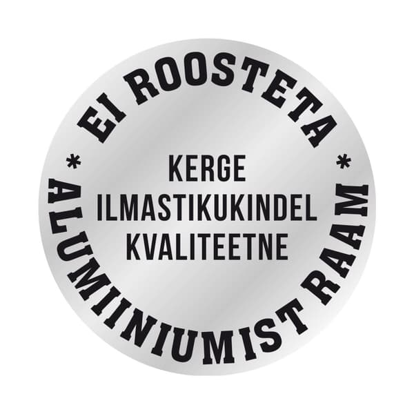 Aurinkovarjo BAHAMA H2.7m polyesteria, alujalka, kammella, valkoinen