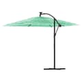 Miniatyrbillede 6 af 11: vidaXL haveparasol med stålstang 269x269x235 cm grøn