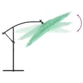 Miniatyrbillede 8 af 11: vidaXL haveparasol med stålstang 269x269x235 cm grøn